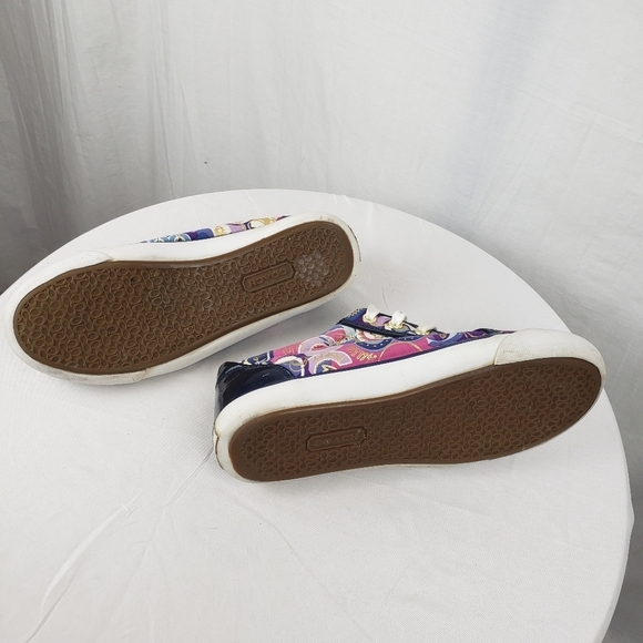 Coach Barrett Poppy Multicolor Fashion Shoe Sz 7M - Picture 8 of 8